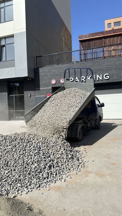 Щебень песок отвев дресва с доставки