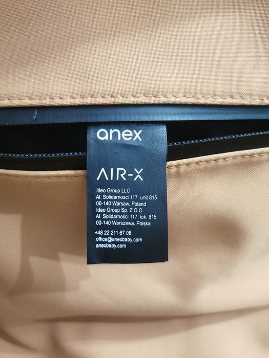 Коляска ANEX AIR-X горчичная