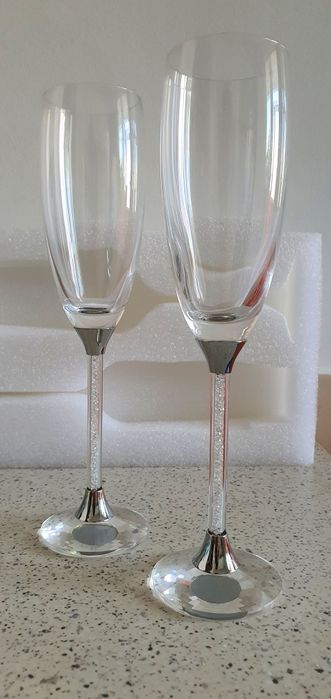Pahare șampanie Swarovski
