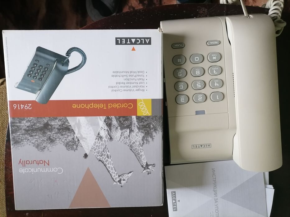 Стационарен телефон АЛКАТЕЛ