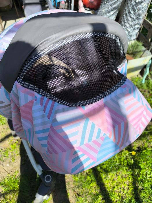 Бебешка количка BEXA 2в1 комбинирана за момиче