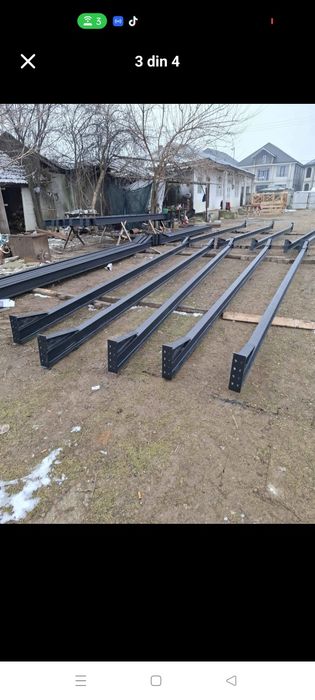 Vând hala metalica 10x15x4m