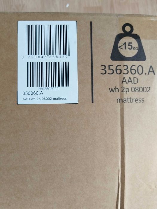 Set NOU cu 2 saltele din spuma cu memorie 80 x 200 x 10 plus Bonus raft extensibil de baie NOU