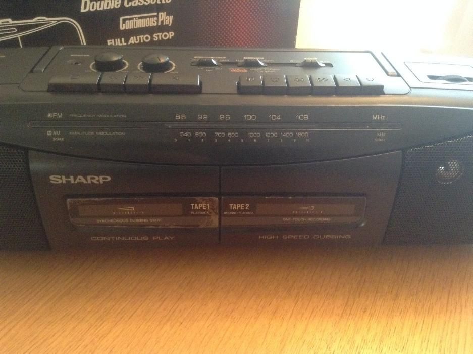 Dublu Radio-Casetofon SHARP din Germania, nou-nout