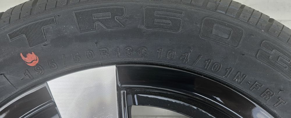 Roata completa 195/50 R13C, Anvelopa Security pe Janta aliaj 6Jx13