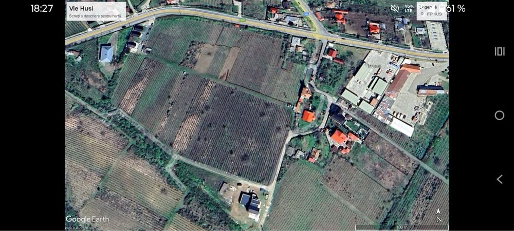 Teren în Huși - 2800 mp.