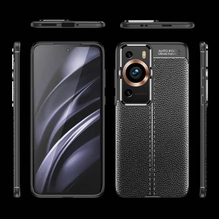 Huawei P60 Pro / P50 Pro / Лукс кейс гръб кожена шарка