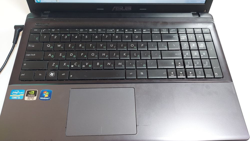 Asus ноутбук черный