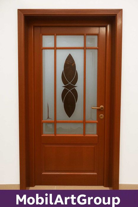 Usi interior din lemn masiv
