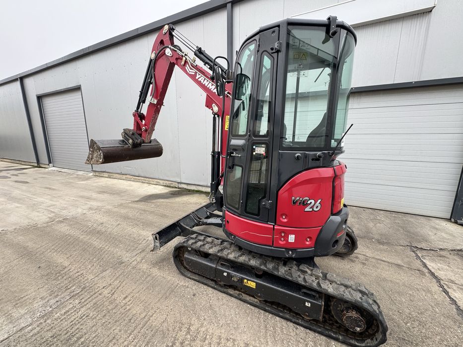 Miniexcavator YANMAR VIO26-6 | 900 ore | AN 2022 | utilaj nou