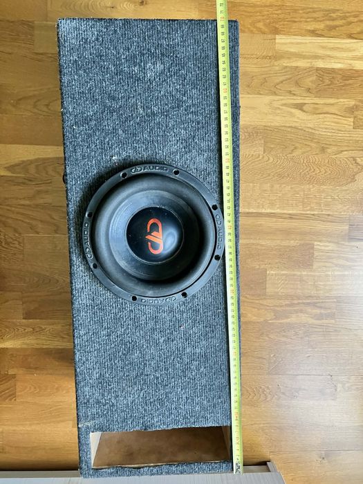 Subwoofer DD Audio Redline 500 (8") + Stație Vibe LiteBox 250w rms