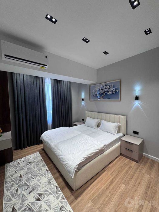 2-комн. с евроремонтом в Bobur Residence, Яккасарайский район