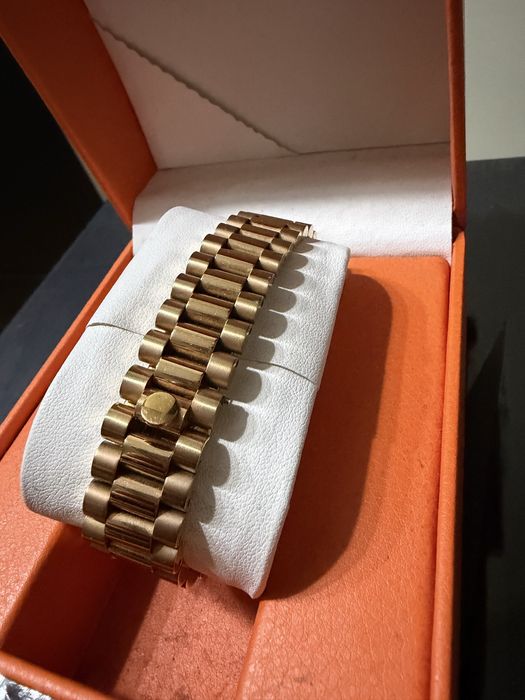 Seiko Mod custom made by Daydate Rose Gold Arabic Dial