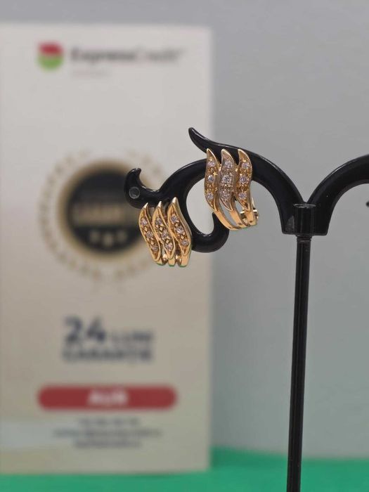 Cercei aur 14K 3.88g [Ag45 Bacau1 B.34766.2.35]