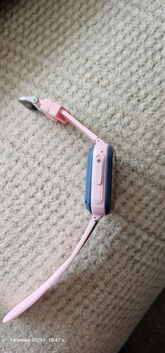 Детски розов часовник 4G, GPS+LBS+Wi-fi