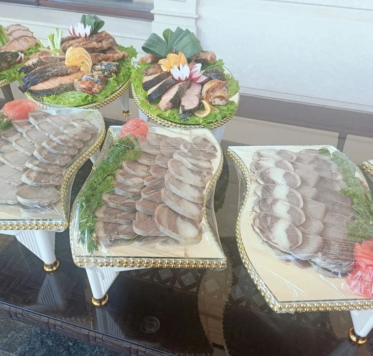 Аренда столов посуды