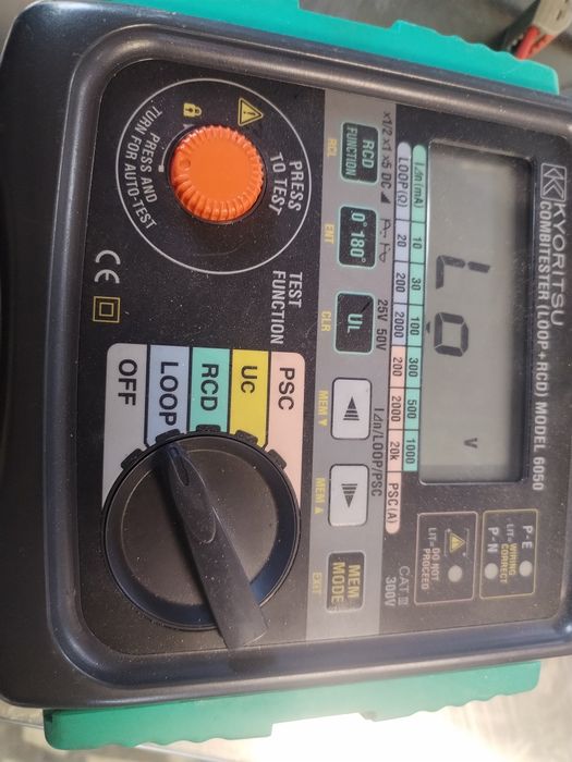 Kyoritsu  6050 - tester  multifuncțional nu fluke metrel benning  sonel