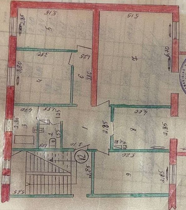 4 хонали Беруни Анкология Хувайдо махалла сотилади 135 квадр