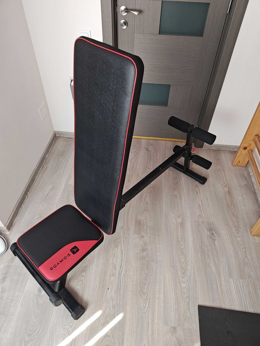Banca bodybuilding pliabila si inclinabila DOMYOS 500