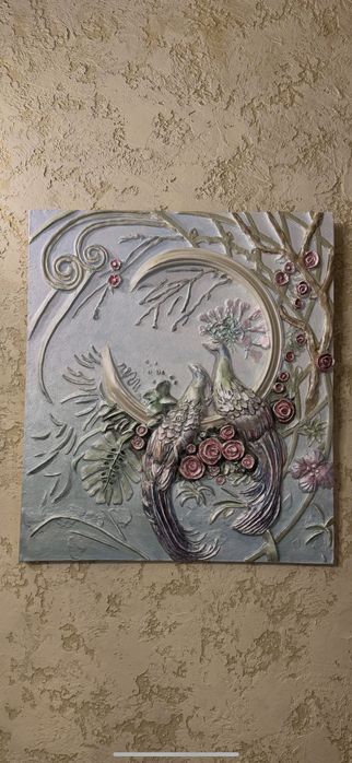 Картины барельефные ручной работы для вашего дома