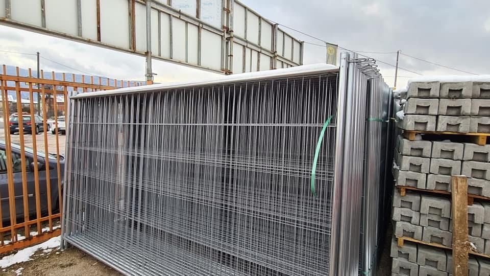 Gard provizoriu mobil imprejmuire santier