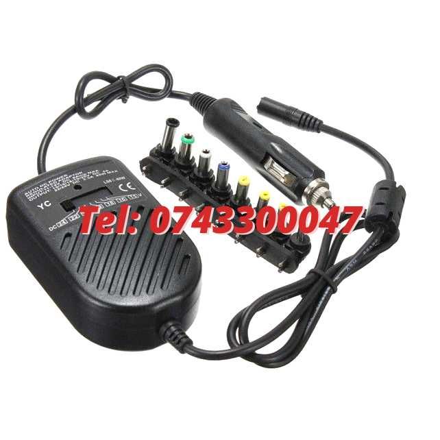 Incarcator Universal De Masina Auto Dc Adaptor Alimentare Notebook La