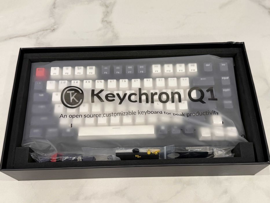 Keychron Q1 механична клавиатура Wireless QMK/VIA