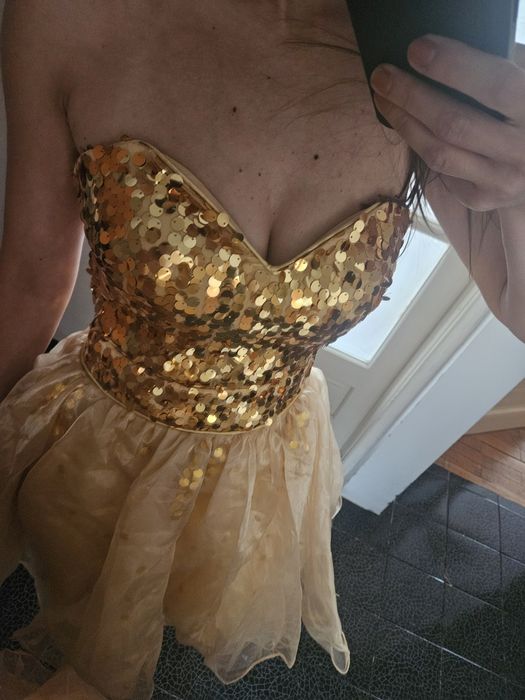 Rochie de majorat pe corset