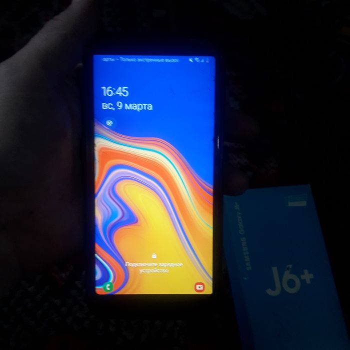 Samsung j6 plus сотилади холати урта