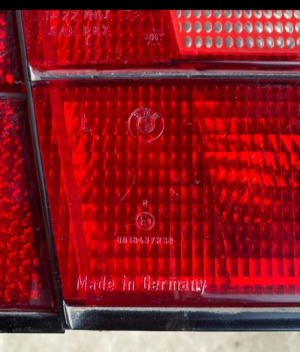 BMW e34 задание фары