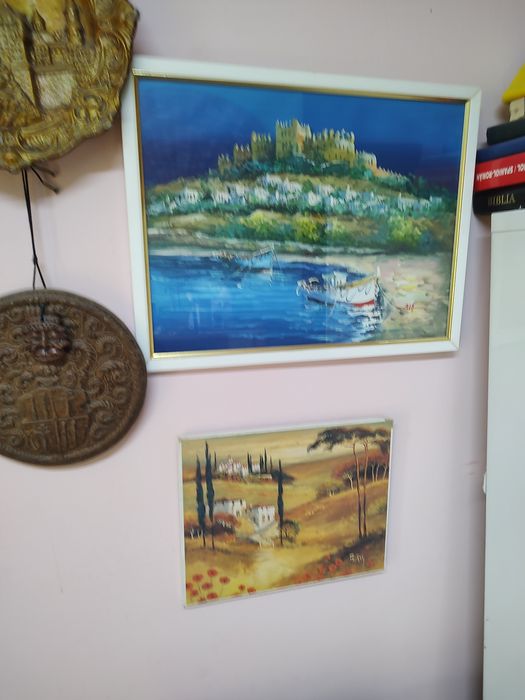 Tablouri ,ceas și elemente decorative