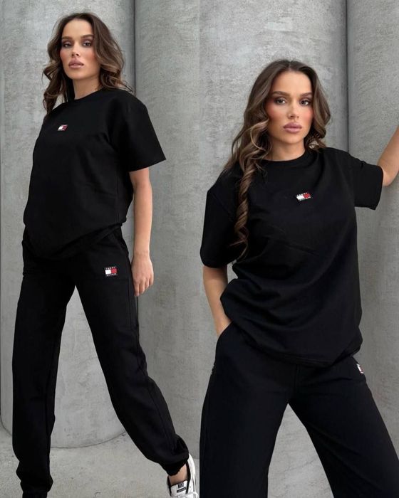 Compleu dama sigla Tommy cusuta Bumbac