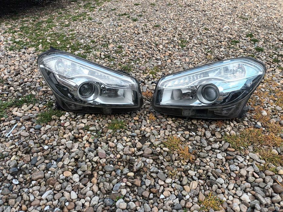 ляв и десен фар за нисан кашкай фейслифт кашкаи 10-14 NISSAN QASHQAI