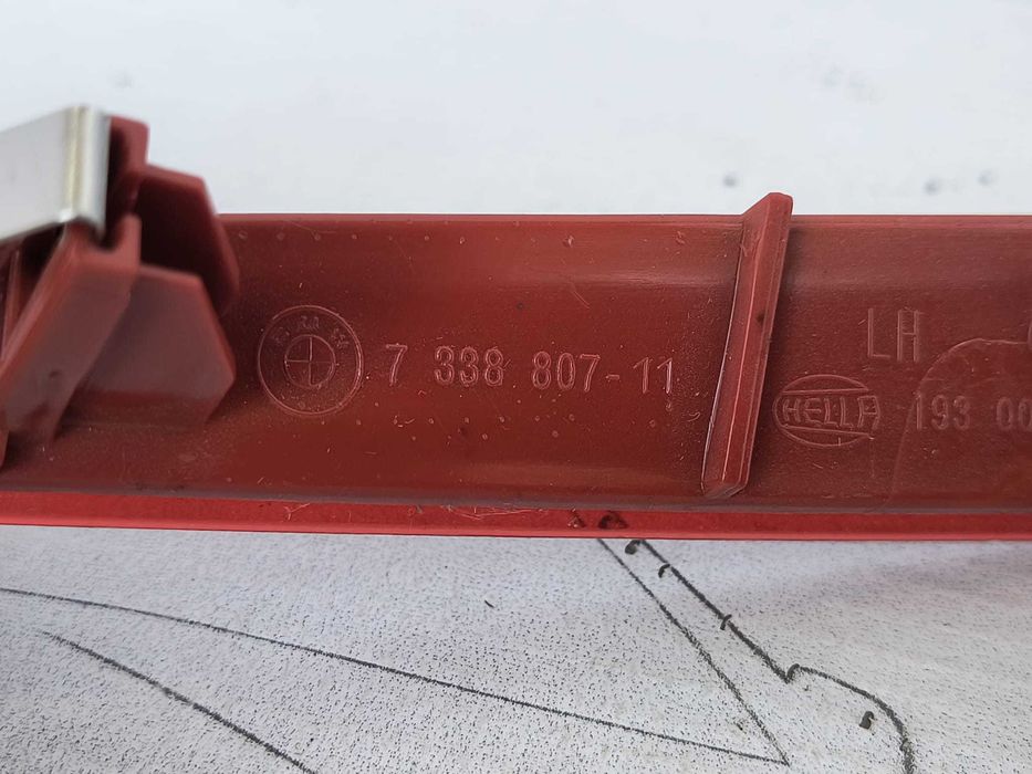 Stop / Catadioptru / Ochi de Pisică Bară Spate Stânga BMW X4 F26 2014 / 2014-2018 Cod OEM 63147338807 (5C2)