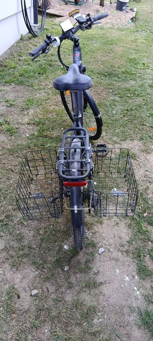 Portbagaj lateral bicicleta