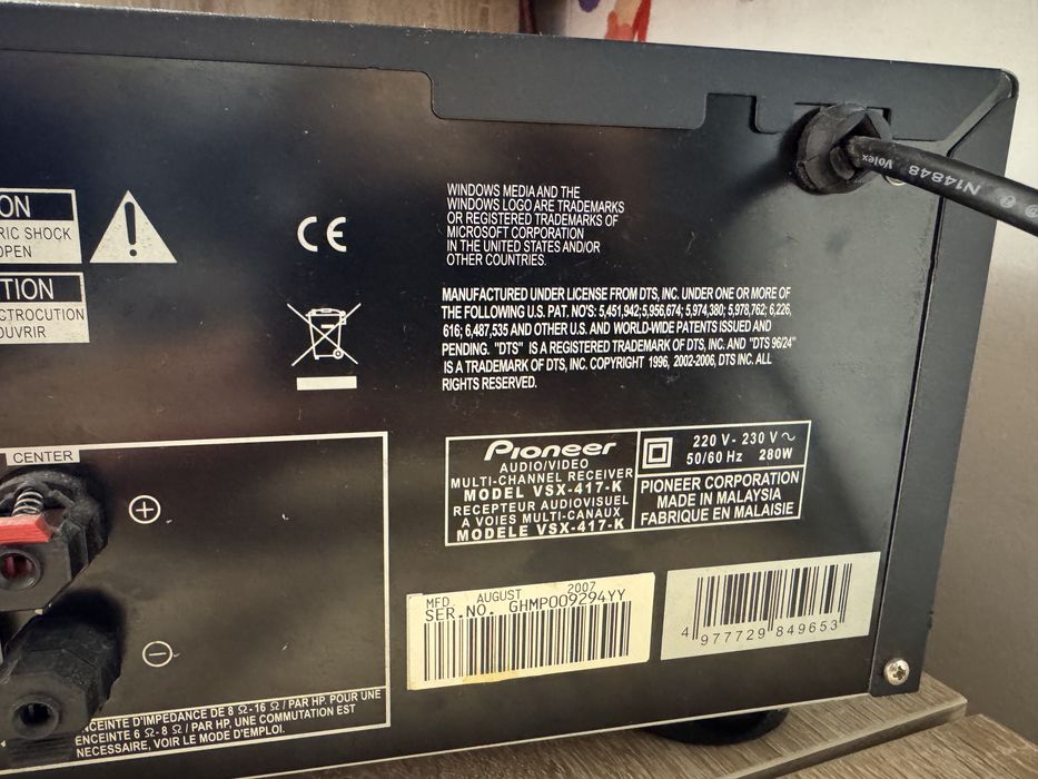 Receiver Pioneer VSX-417