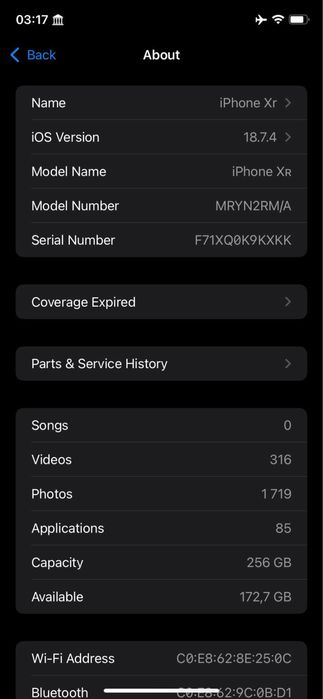iPhone XR 256 GB Yellow Желтый