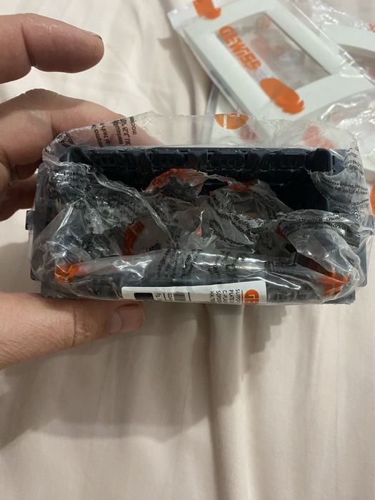 Rama alba Gewiss si suport rama gewiss 4 module