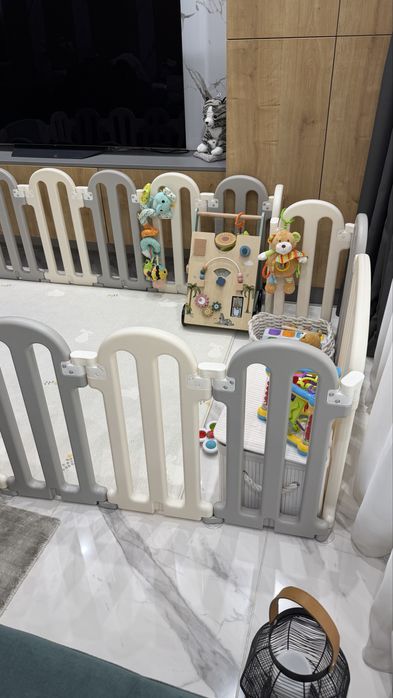 Сгъваема бебешка ограда ecoplay Арена