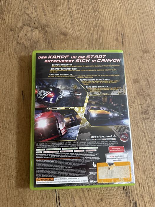 Joc xbox 360 need for speed carbon