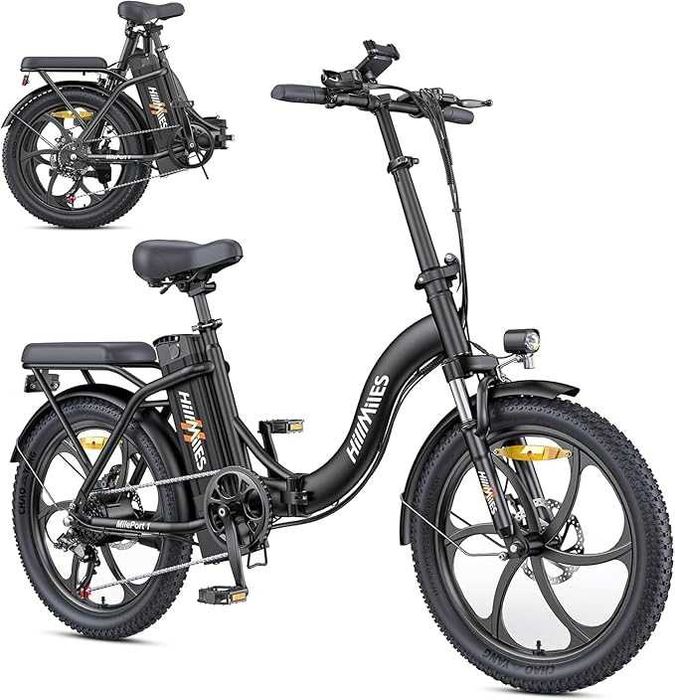 Сгъваемо електрическо колело HillMiles MilePort 1 500W 36V 13Ah