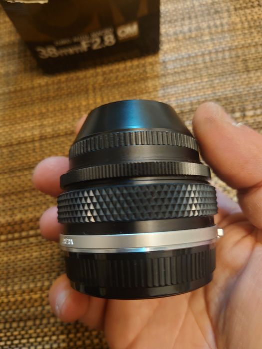 Obiectiv olympus zuiko auto macro 38mm f2,8