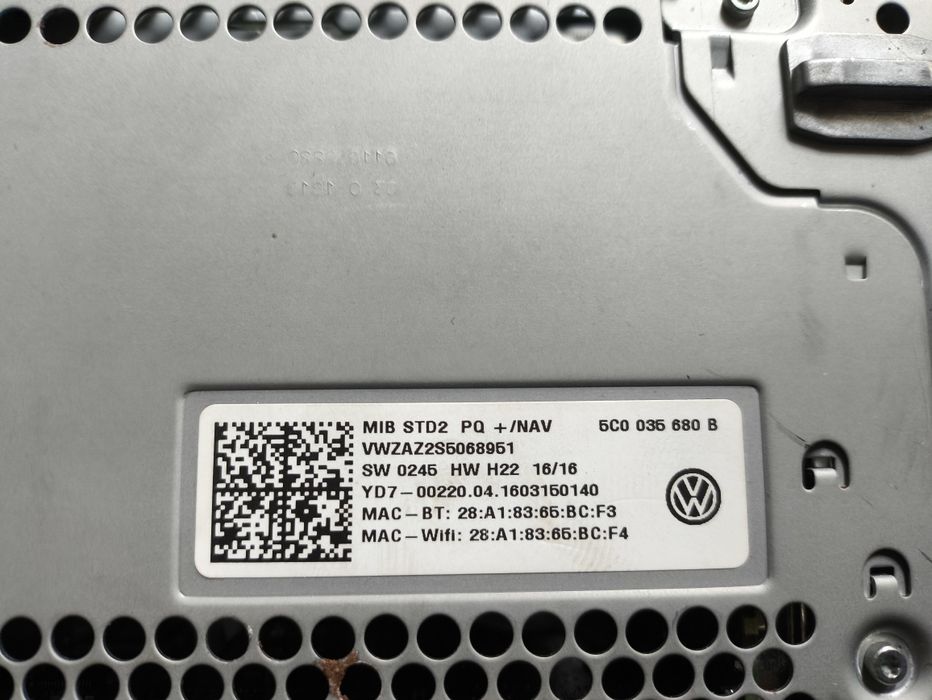 Оригинална мултимедия  Volkswagen Discover Media MIB2 STD2 / PQ