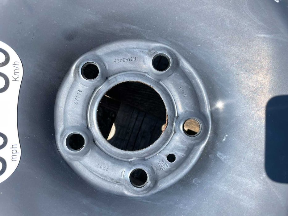 135/80/17 резервна джанта патерица 5х114,3 Renault Talisman Megane Nissan Leaf Pulsar