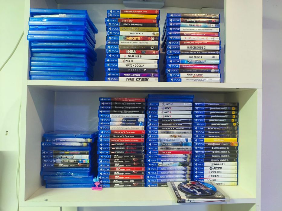 Sony playstation диски пс4 и пс5