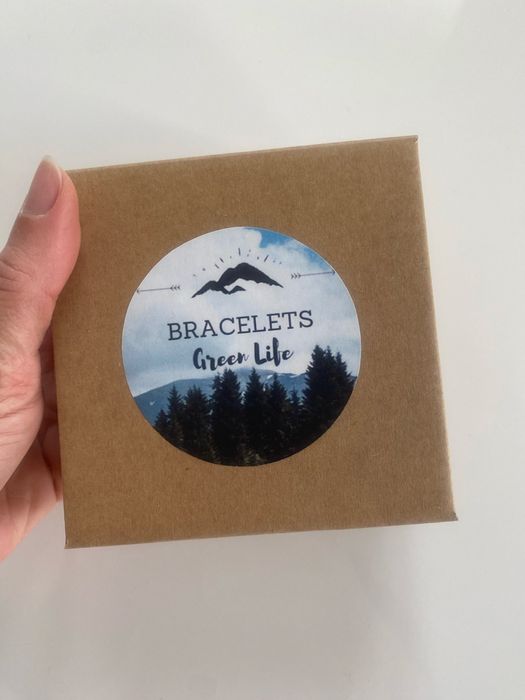 3 бр ръчноизработени гривни Green Life