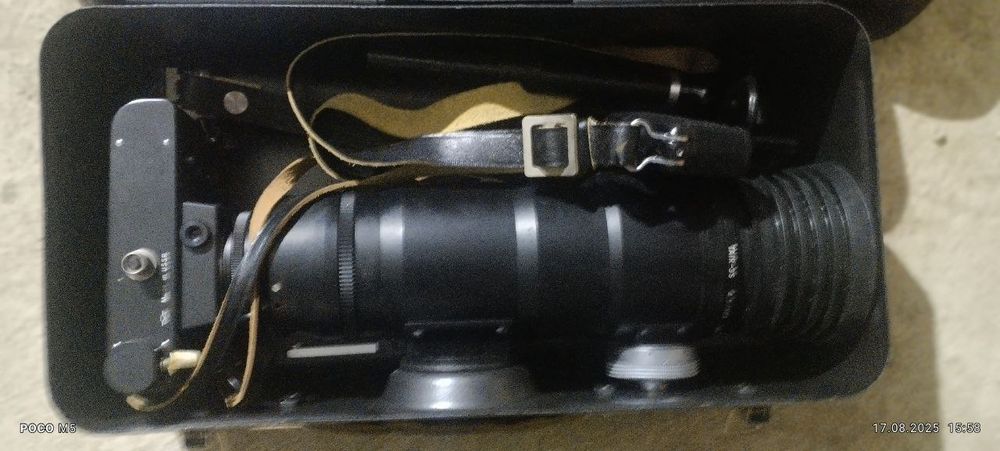 Фоторужьё Зенит с линзой