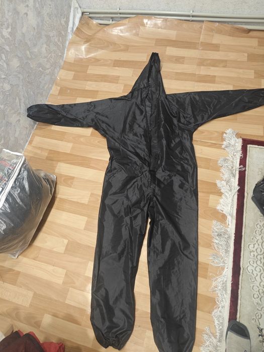 Дождевик комбинезон черный