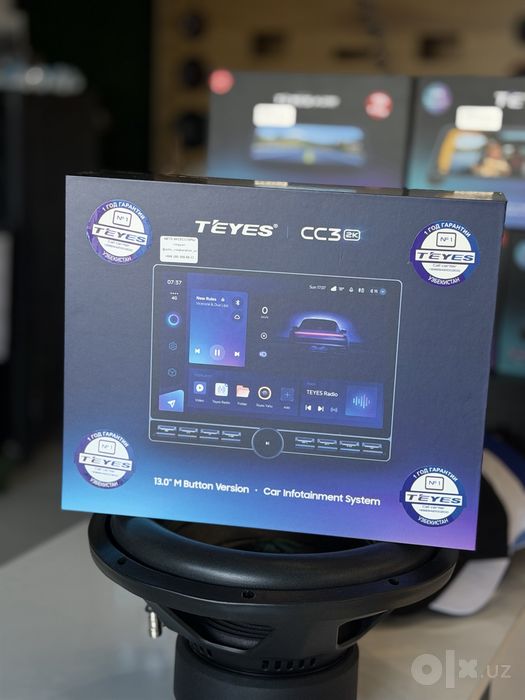 Новинка Teyes 13.0 дйюмов кнопачная версия CC3 2K M 6/128