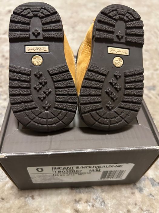 Ghete din piele Timberland pentru bebeluși